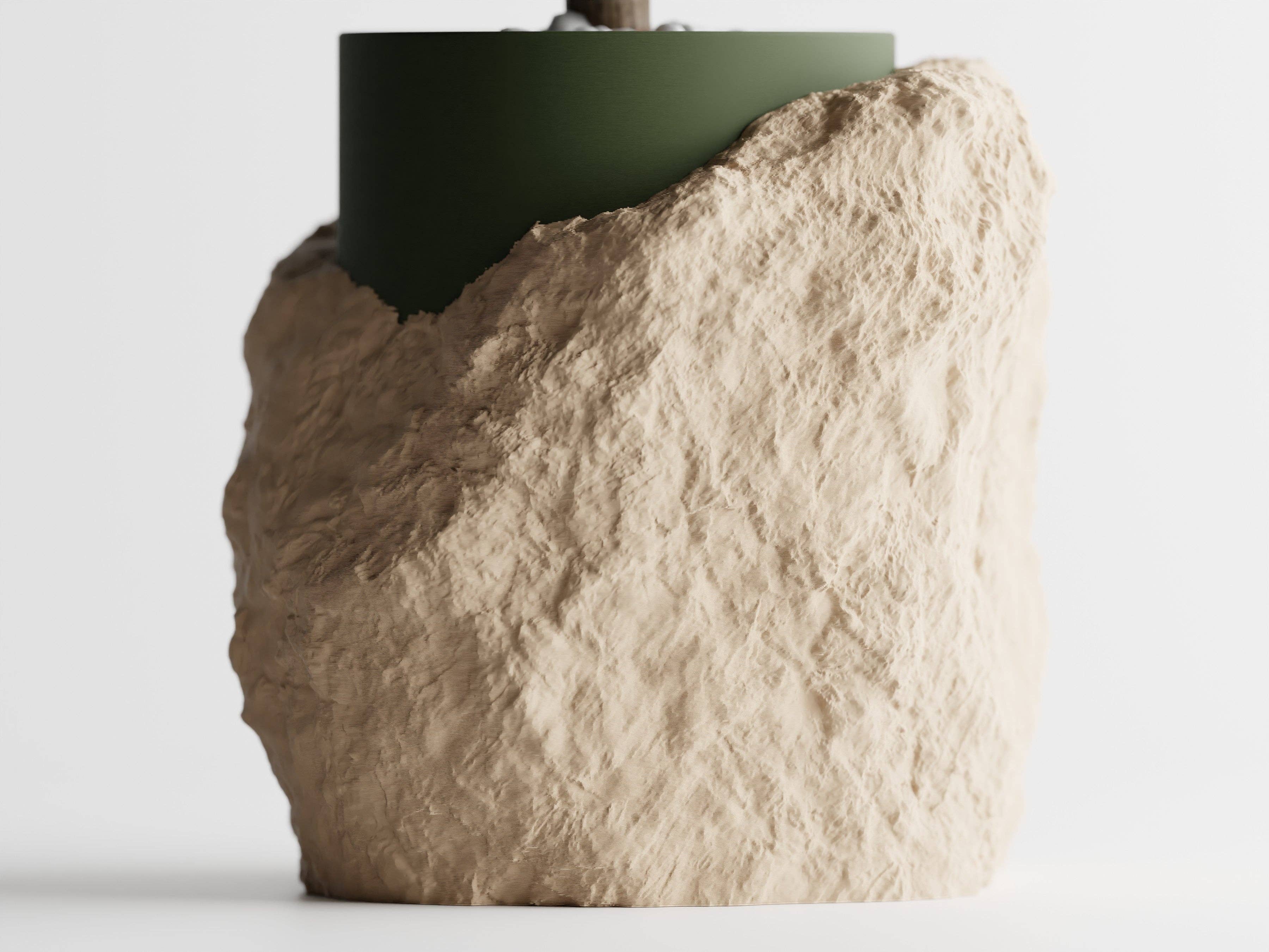 The Butler's Company - Vente Pot - Cache-pot Rock Like au style nature pour décoration intérieure3