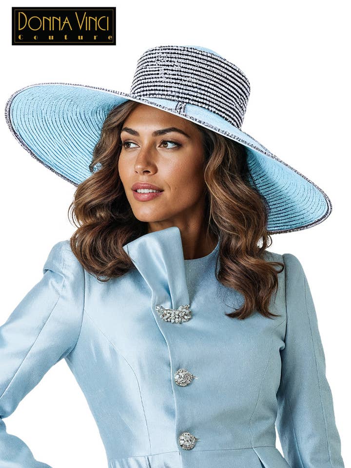 Donna Vinci Couture Hat, Style H12252 for wholesale by Donna Vinci