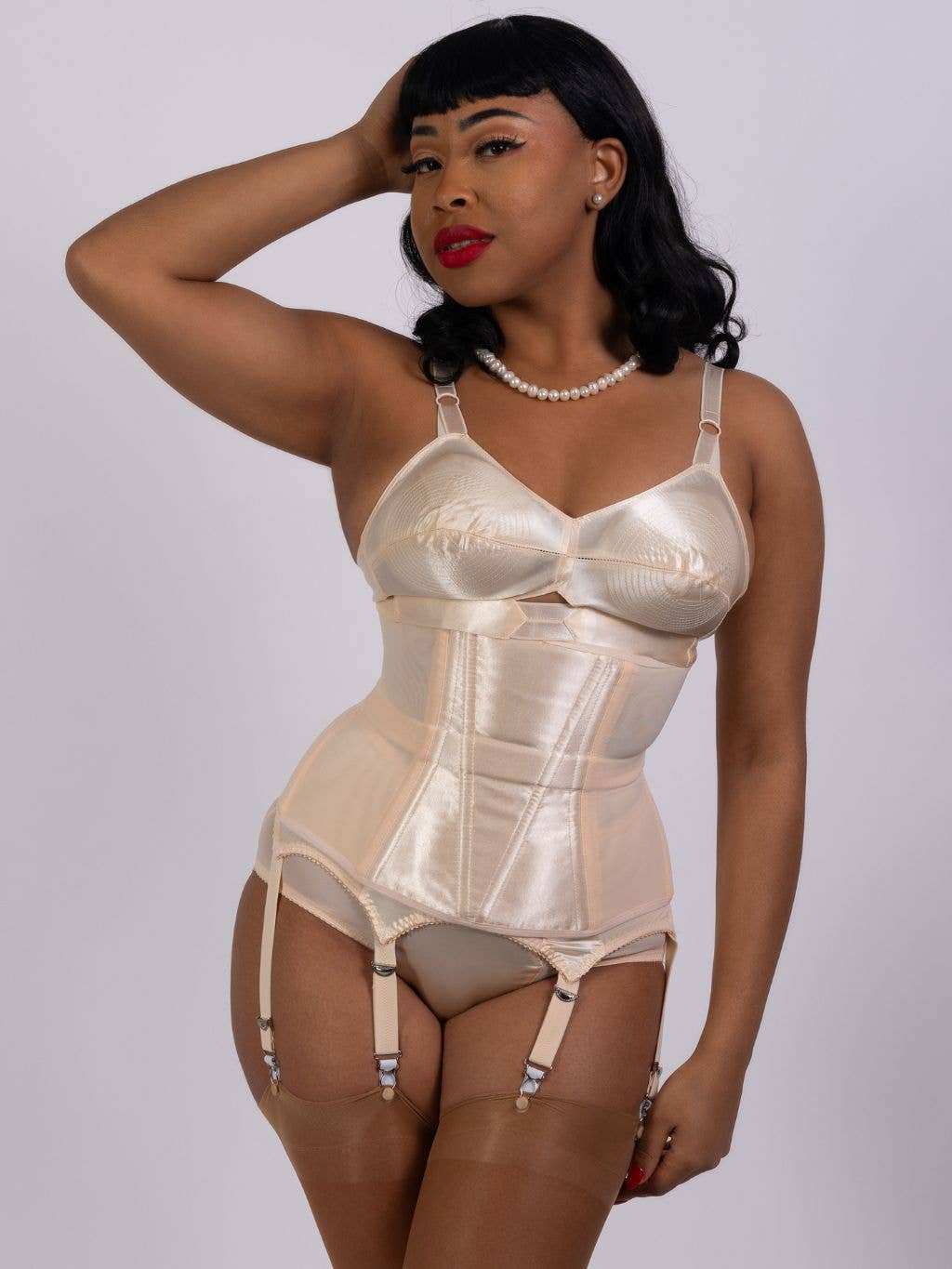 What Katie Did – wholesale Corset – Women′s – Demi Waspie Corset L40997