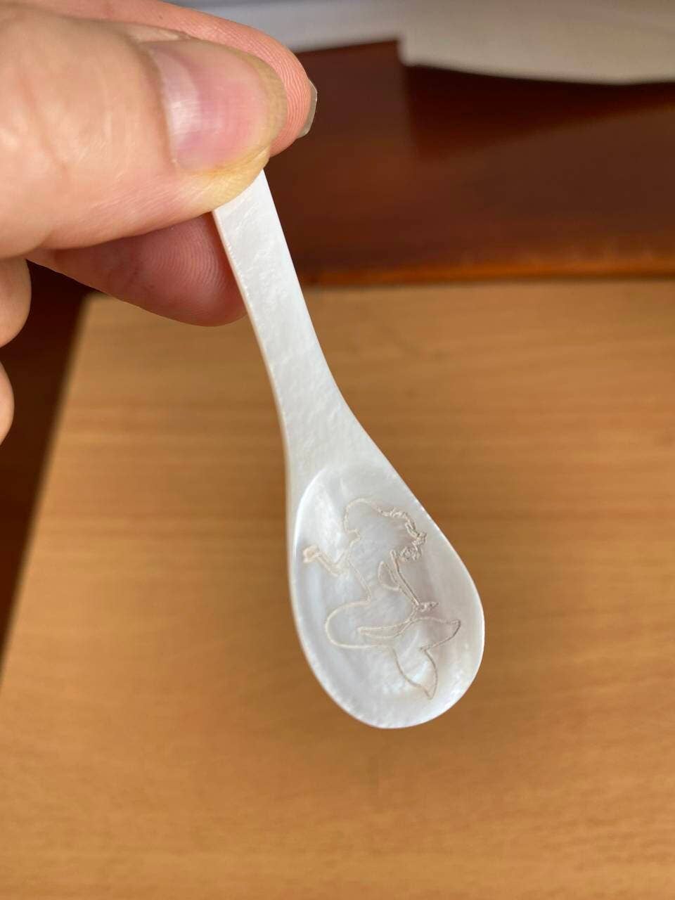 Hala Design - Wholesale Table Spoon (Cutlery) - Custom Mother of Pearl Caviar Spoon2