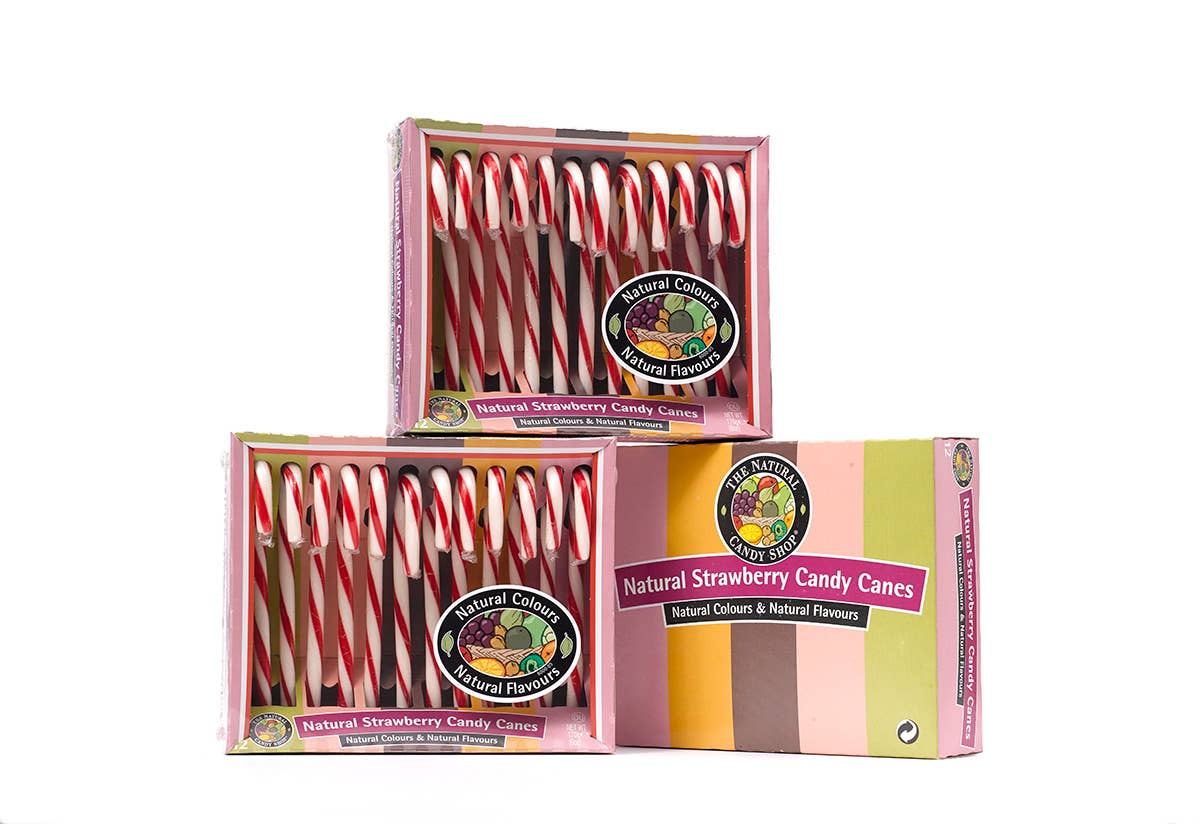 The Original Candy Company – wholesale Candy cane – Strawberry Candy Cane Cradle pack - Original Candy Company0