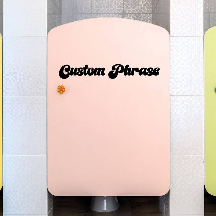 Custom Affirmation Decal for Girl's Mirror or Bathroom for wholesale by The Game Day Family