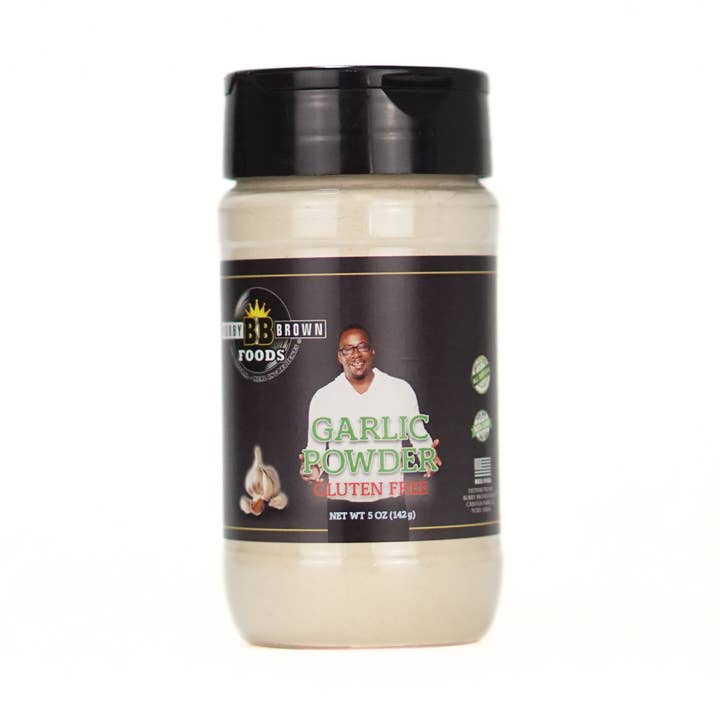 Bobby’s Garlic Powder Seasoning for wholesale by Bobby Brown Foods