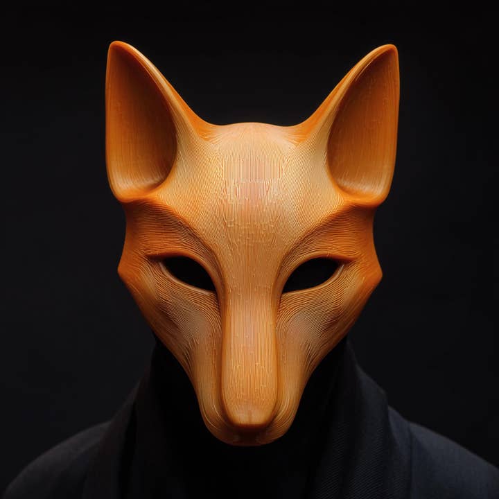 3D Printed Fox Mask for wholesale by Decords