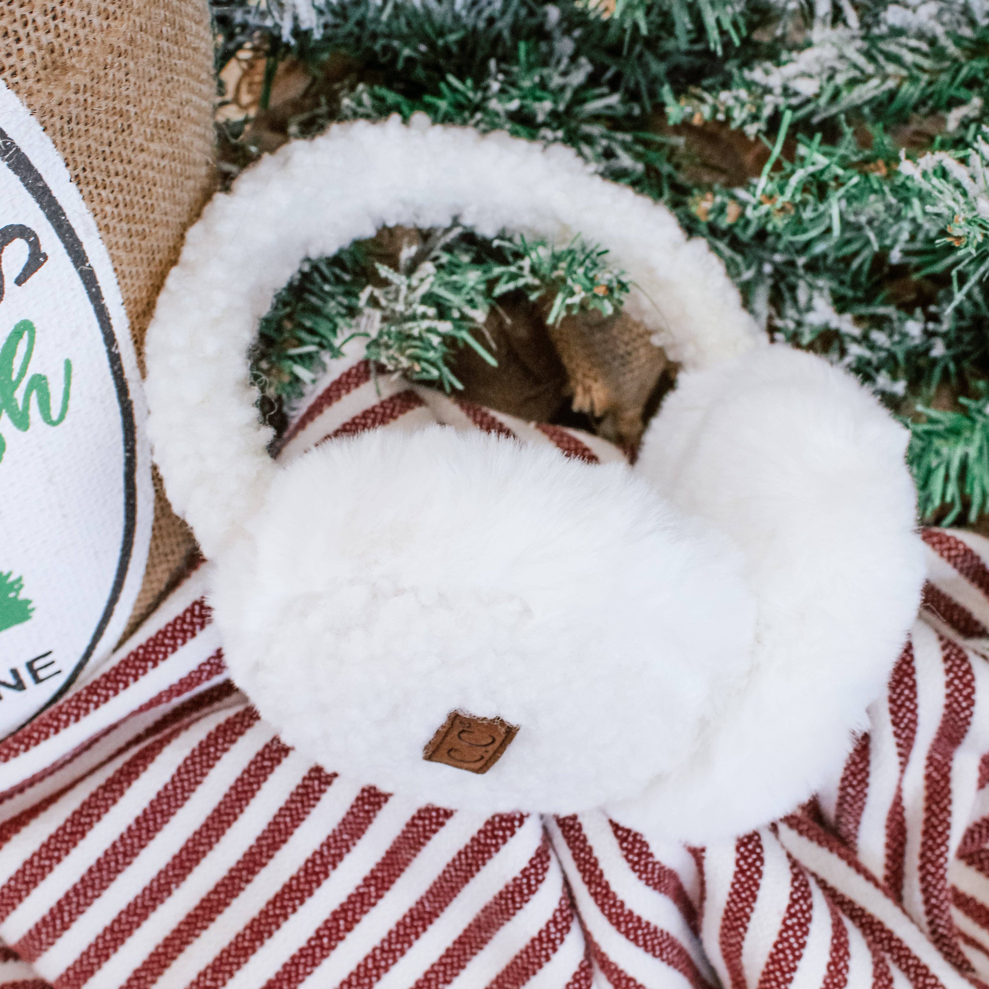 Truly Contagious – Großhandel Ohrenwärmer/Ohrenschützer – Damen – CC Ohrenwärmer aus Kunstfell mit Sherpa-Futter (EM-3667)9