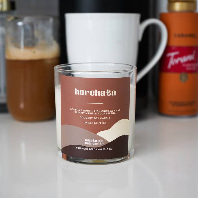 Bonita Fierce Candles - Wholesale Jar/Filled Candle - Horchata Candle