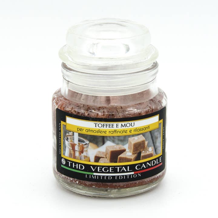 Thd Tophouse - Wholesale Jar/Filled Candle - THD Vegetal Candle Limited Edition Small Toffee and Mou 6/1860