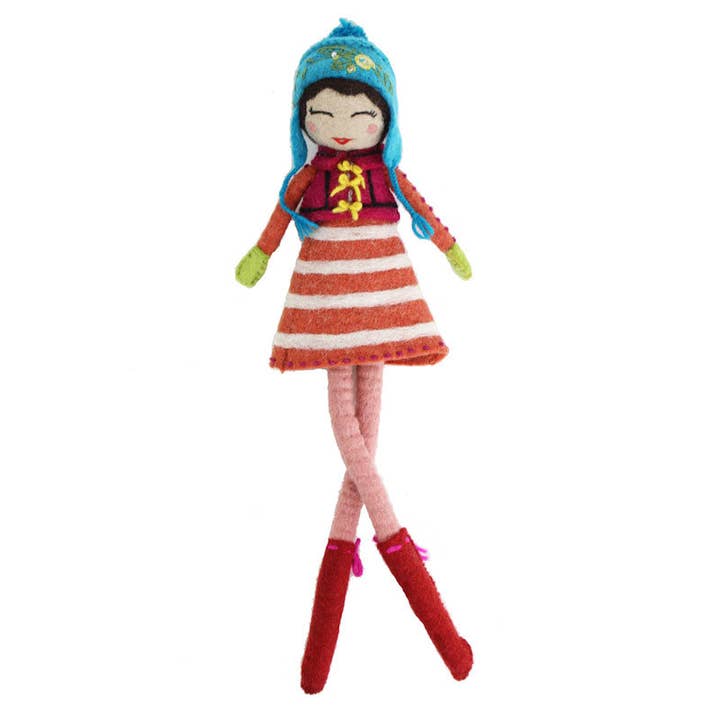 French Knot Doll - Saheli for wholesale on Faire