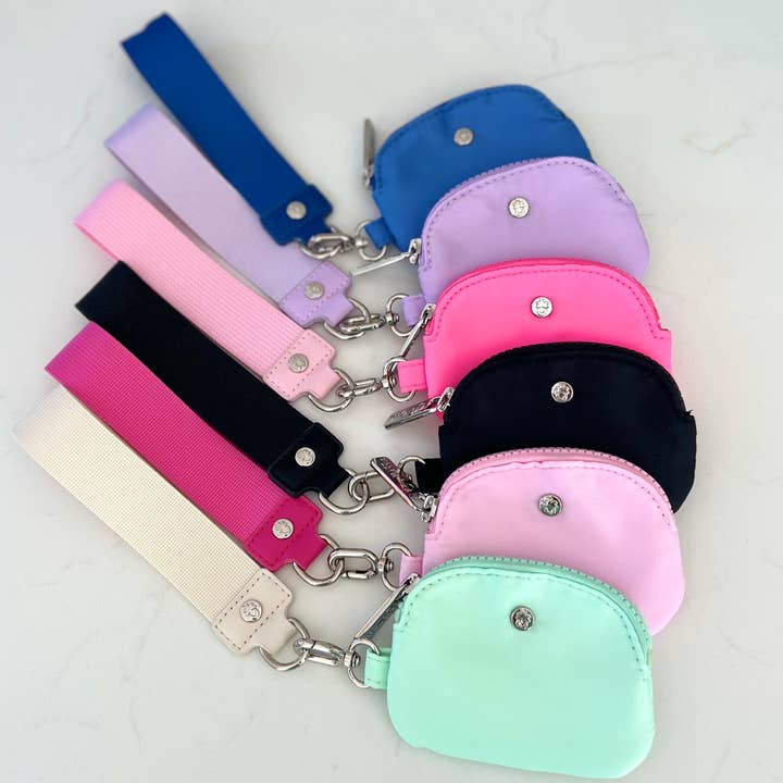 Palmy Pineapple - Wholesale Coin Purse - Women's - Wristlet Coin Purse | Minimalist Wallet | Pouch with Strap7