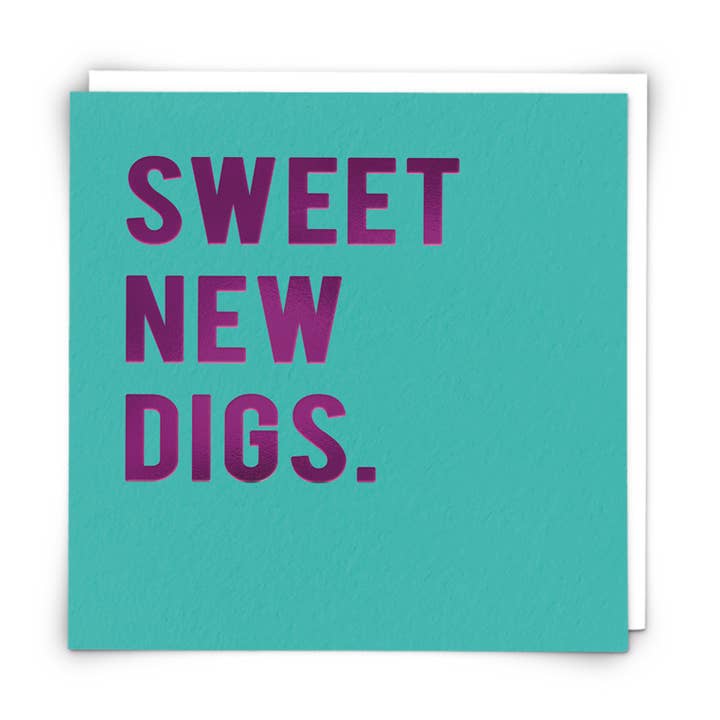 Biglietto di auguri Digs per la vendita all'ingrosso da parte di Redback Cards UK