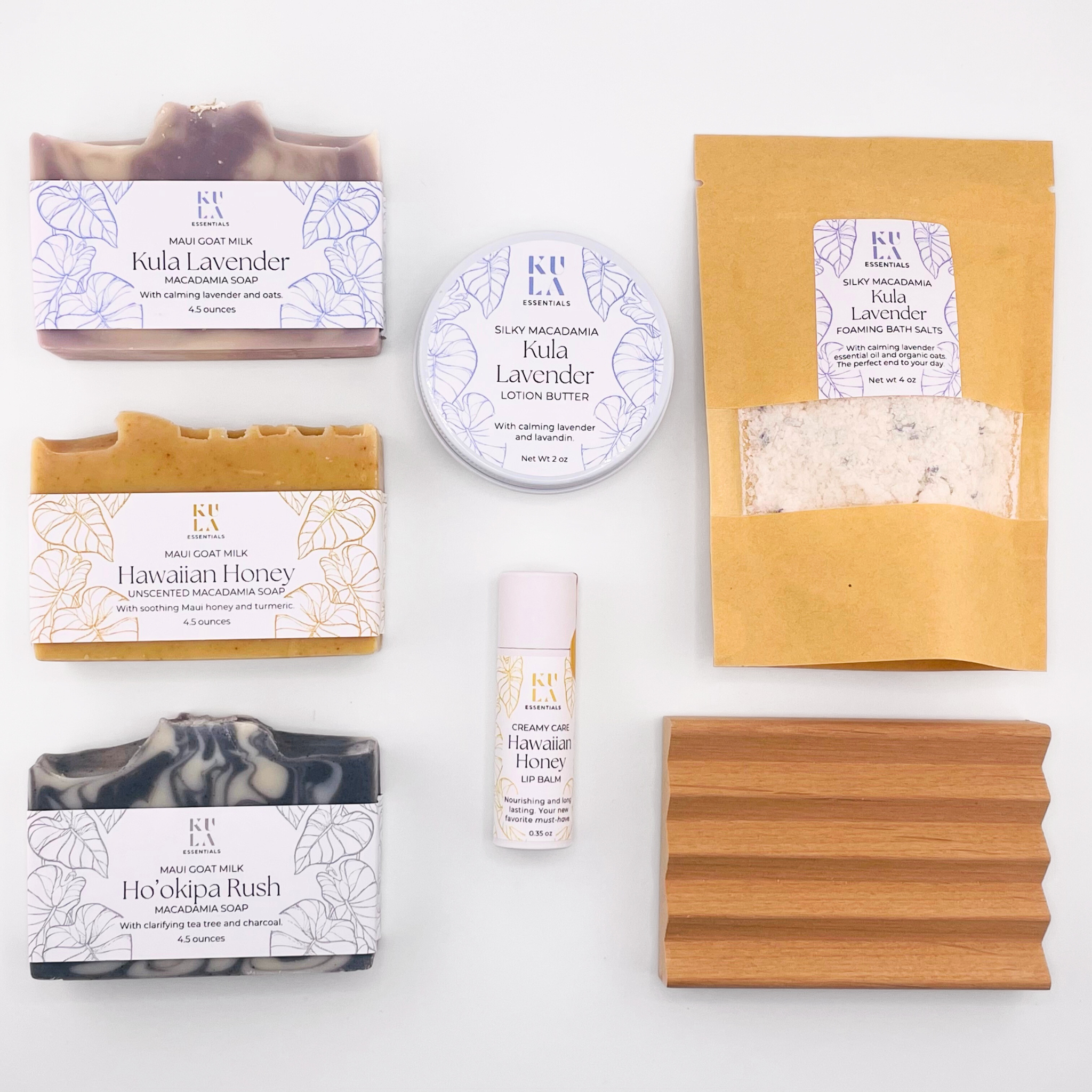 Kula Essentials - Wholesale Bar Soap - Maui Goat Milk Macadamia Soap - Hawaiian Honey (Unscented)3