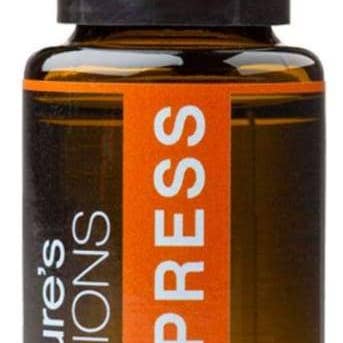 Olio essenziale puro di cipresso, 15 ml. per la vendita all'ingrosso da parte di Fuze Body