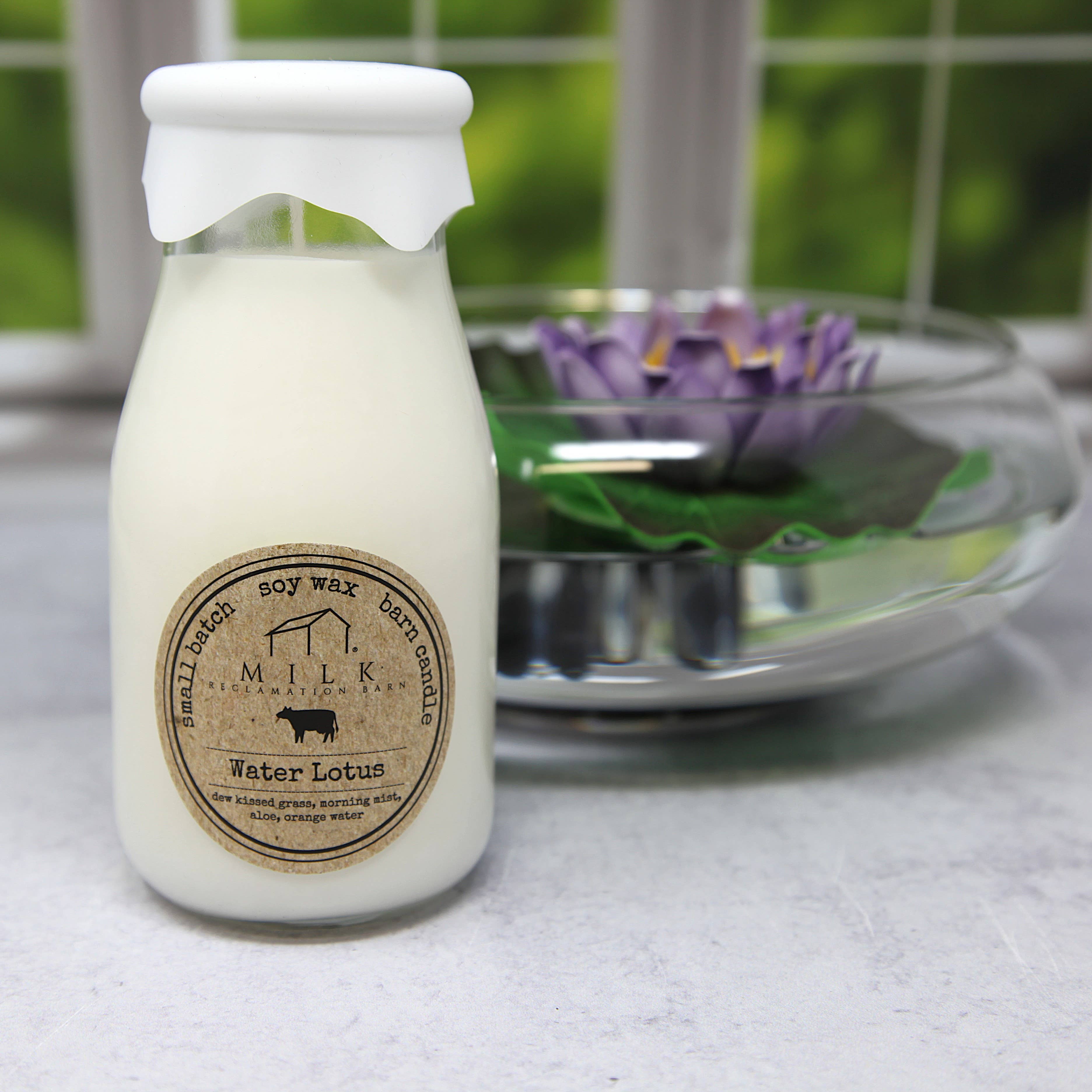 Milk Reclamation Barn - Wholesale Jar/Filled Candle - Milk Bottle Candle 13 oz76