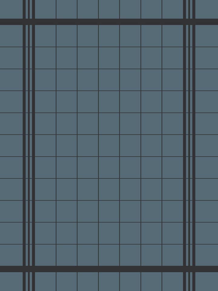 Torchon jacquard rayé en bleu profond pour la vente par Mierco European Linens