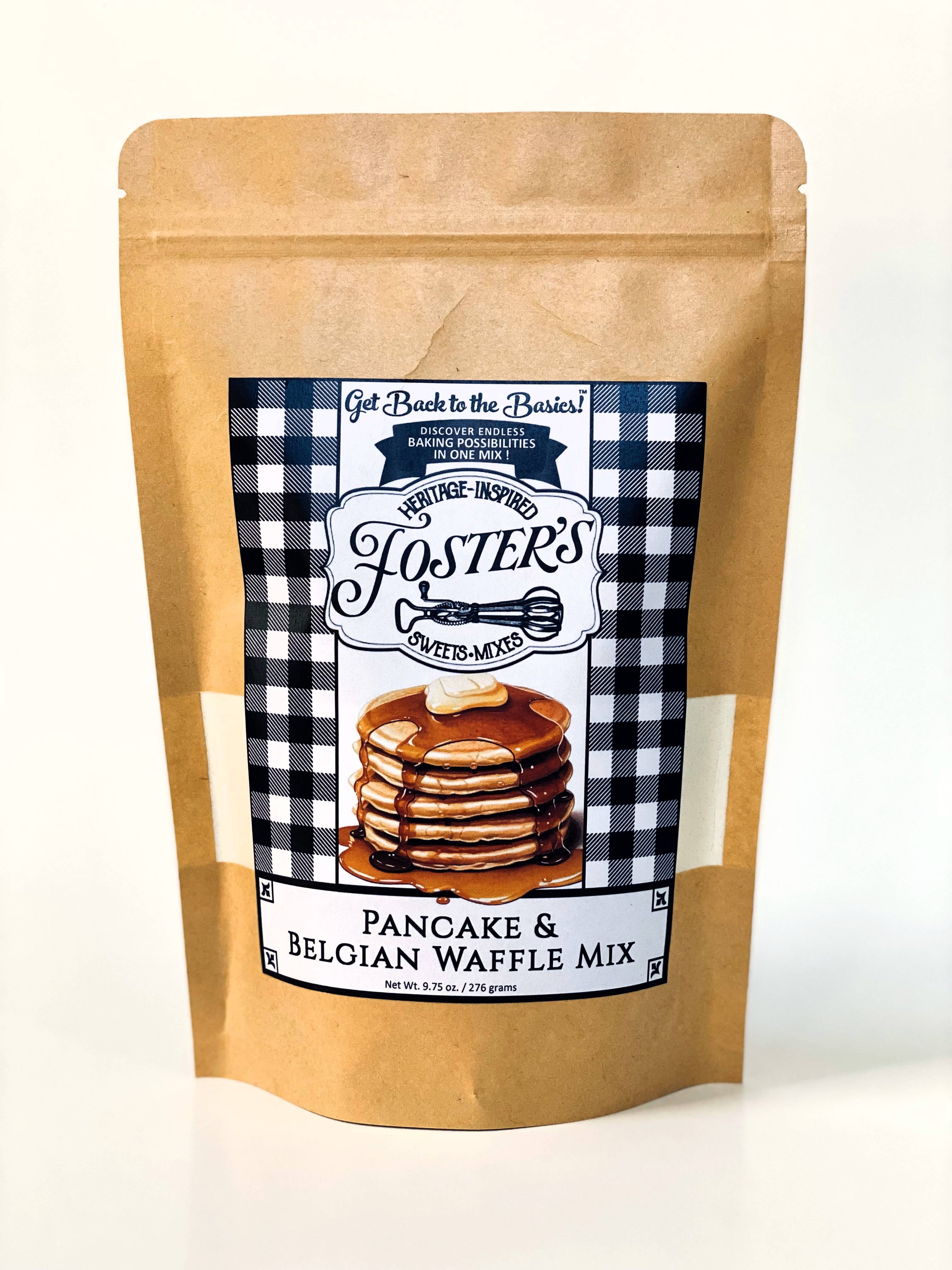 Foster's Heritage-Inspired Sweets & Mixes - Wholesale Pancake Mix - Pancake & Belgian Waffle Mix