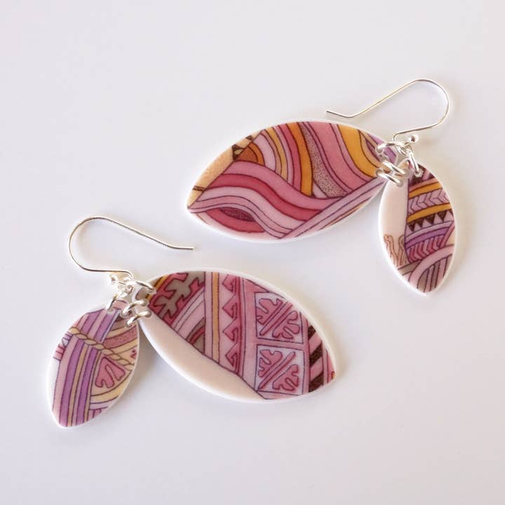 Double Marquise Earrings for wholesale by Material+Movement