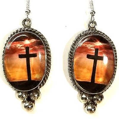 Pendientes de retrato devocional en doce diseños icónicos para venta al por mayor de Costello International