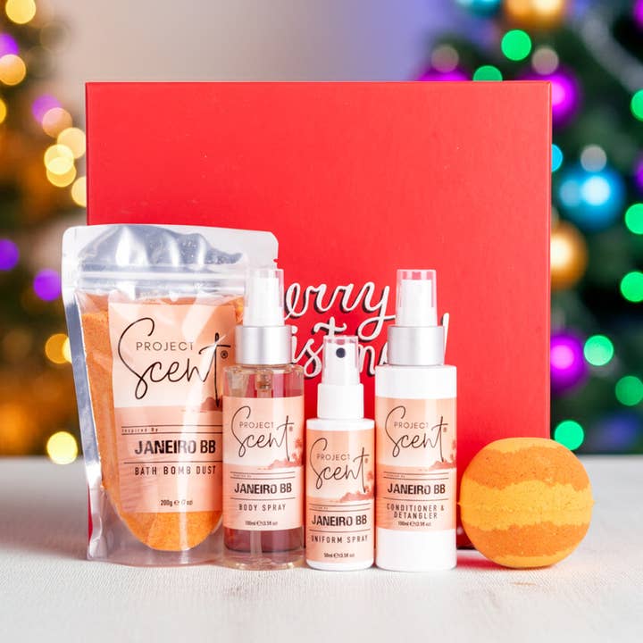 Luxury Bath & Hair Gift Set – Bath Dust, Shower Gel & Body Fragrance Collection for wholesale by Project Scent