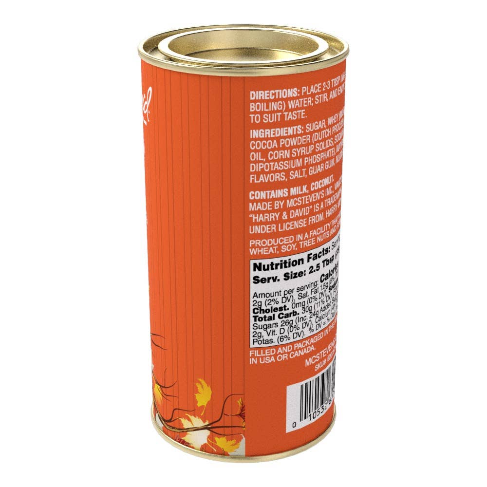 McSteven's - Vente Préparations/kits pour chocolat chaud - H&D® Chocolat Chaud Épice de Citrouille d'Automne (Boîtes de 255g)8