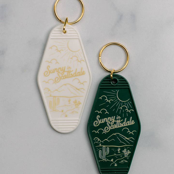 Click Bloom - Wholesale Keychain - Unisex - Scottsdale Arizona Hotel Keychain
