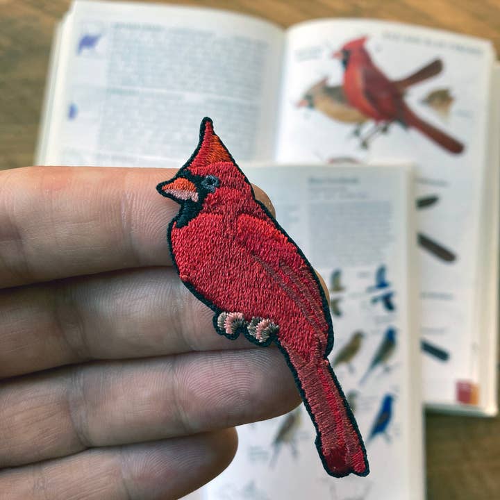 Bird Collective - Wholesale Patch - Northern Cardinal Patch
