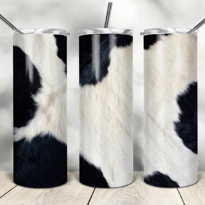Cowhide Tumbler for wholesale by Countryside Savage