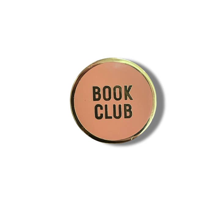 Book Club Pin for wholesale by The Librarian’s Candle Co