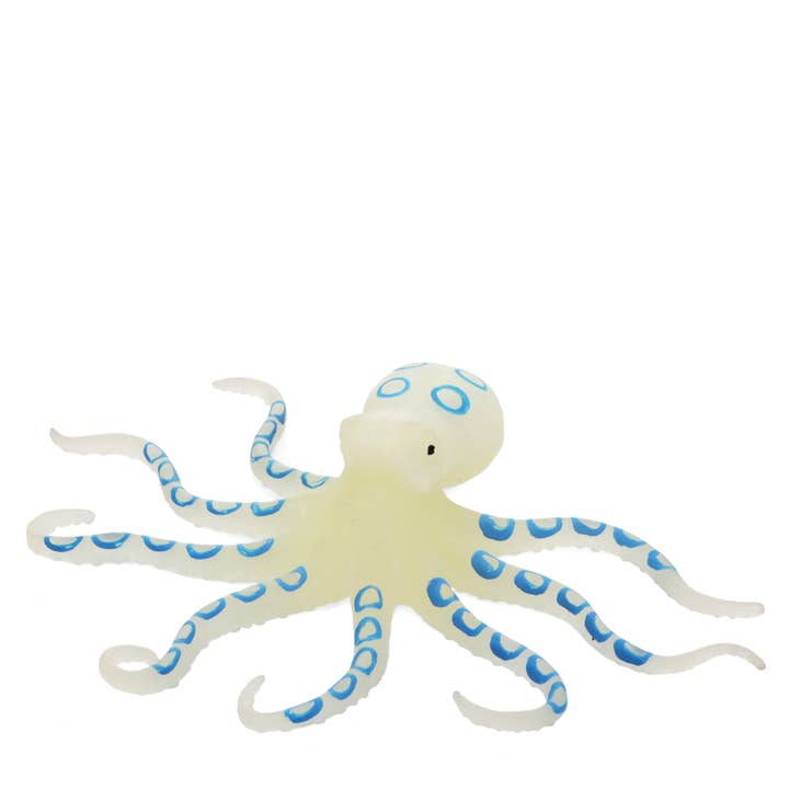 Rex London UK – wholesale Classic toy – Kids – Glow in the dark squishy toy - Octopus