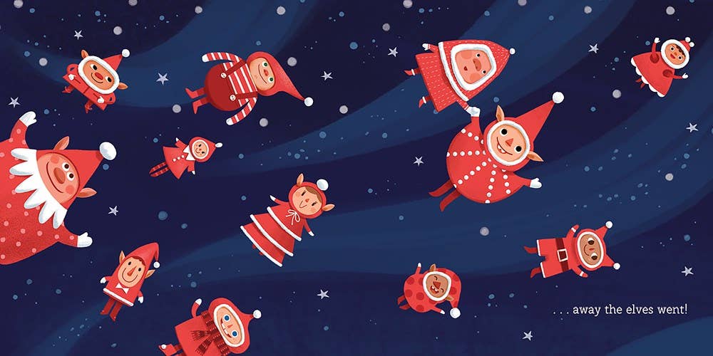 Familius, LLC - Wholesale Preschool Book (3-5) - 12 Little Elves Visit Nebraska2