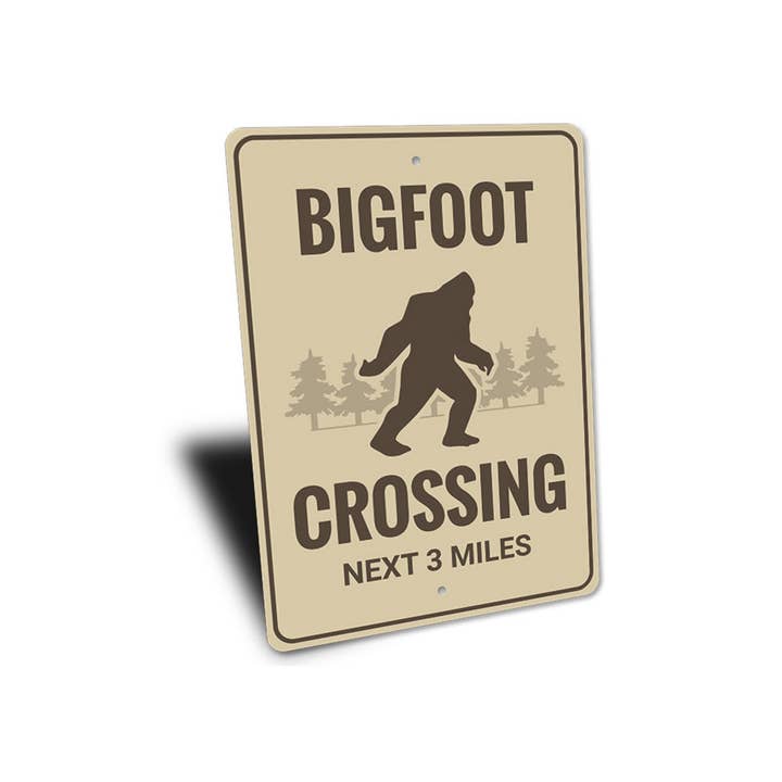 Lizton Sign Shop, Inc - Wholesale Sign - Bigfoot Crossing Sign2