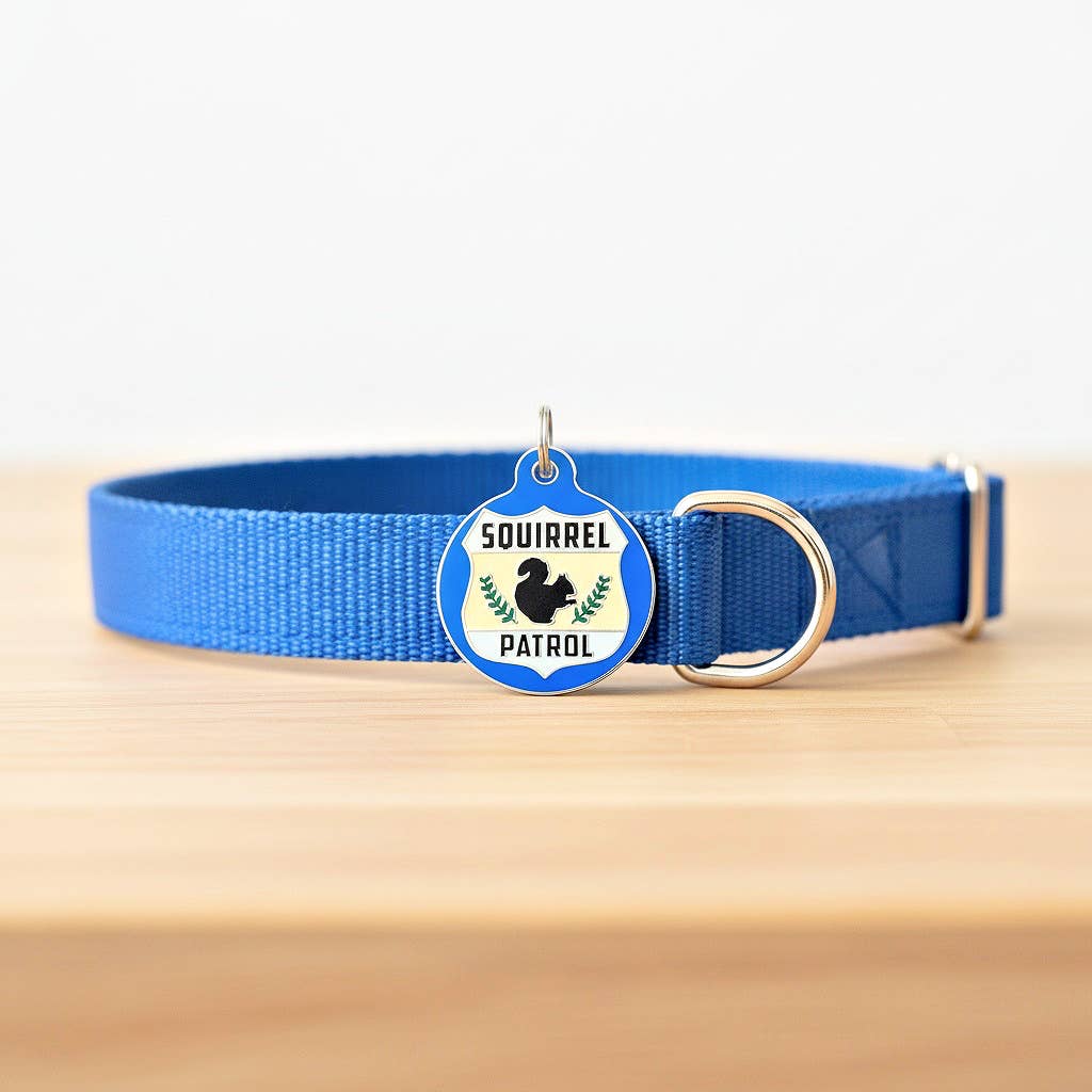 Bad Tags - Wholesale Pet Identification Tag - Dog - Dog ID Tag with Personalized QR Code - Squirrel Patrol2