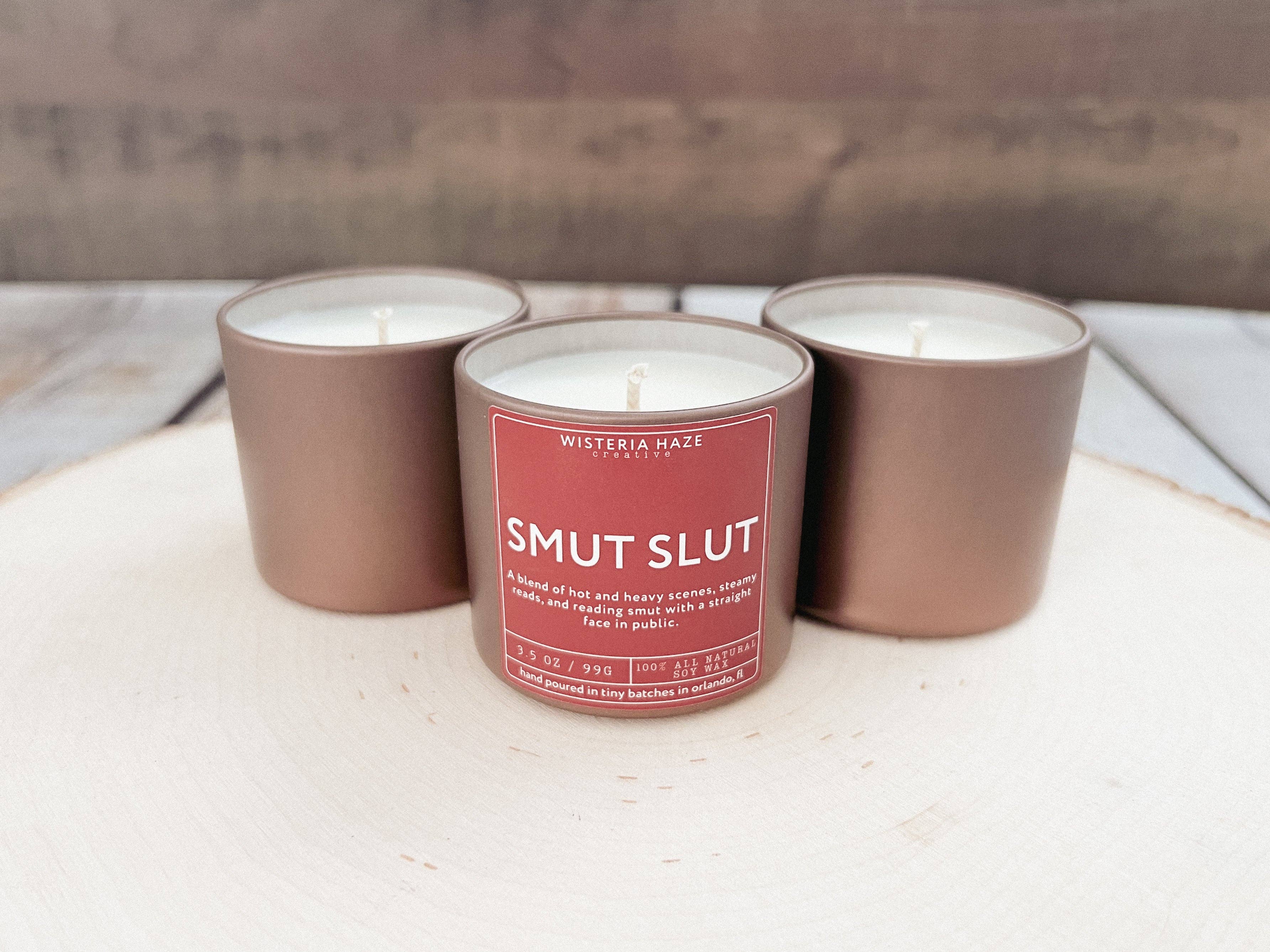 Wisteria Haze Creative - Wholesale Jar/Filled Candle - Smut Slut Candle3