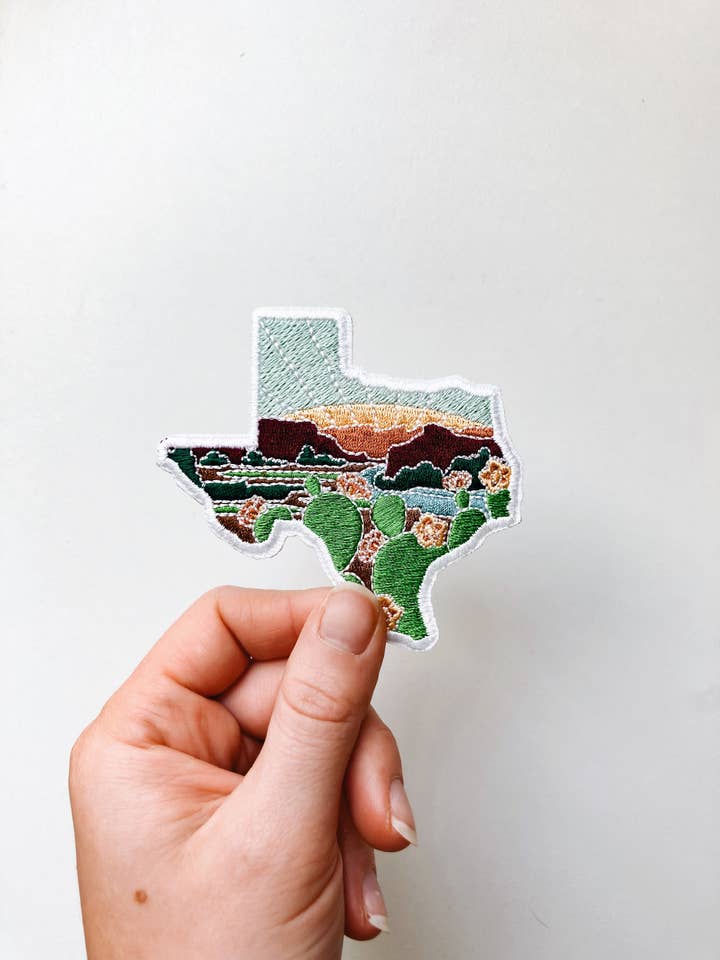 Toppa termoadesiva Texas per la vendita all'ingrosso da parte di Summer Stokes