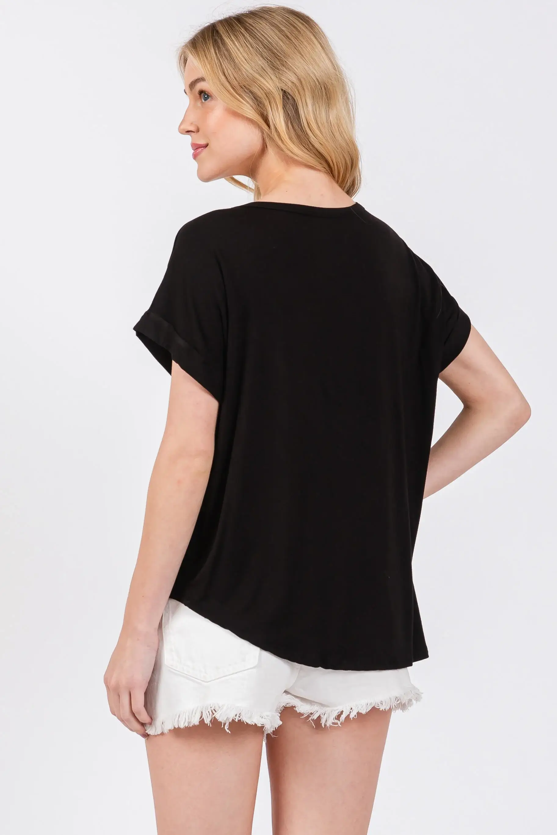 Final Touch - Vendita all'ingrosso Top in maglia - Donna - Top Girocollo in Modal Rayon - T310483