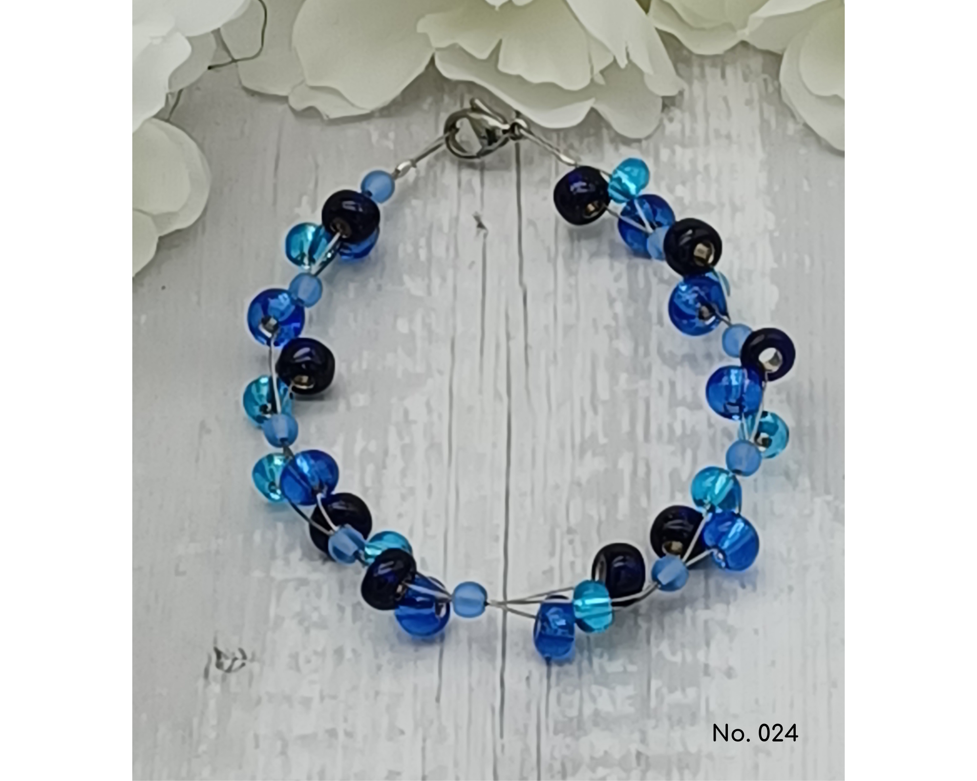 perleperle - Wholesale Beaded Bracelet - Bracelet Glass Beads Seed Beads 5mm- Melanie2