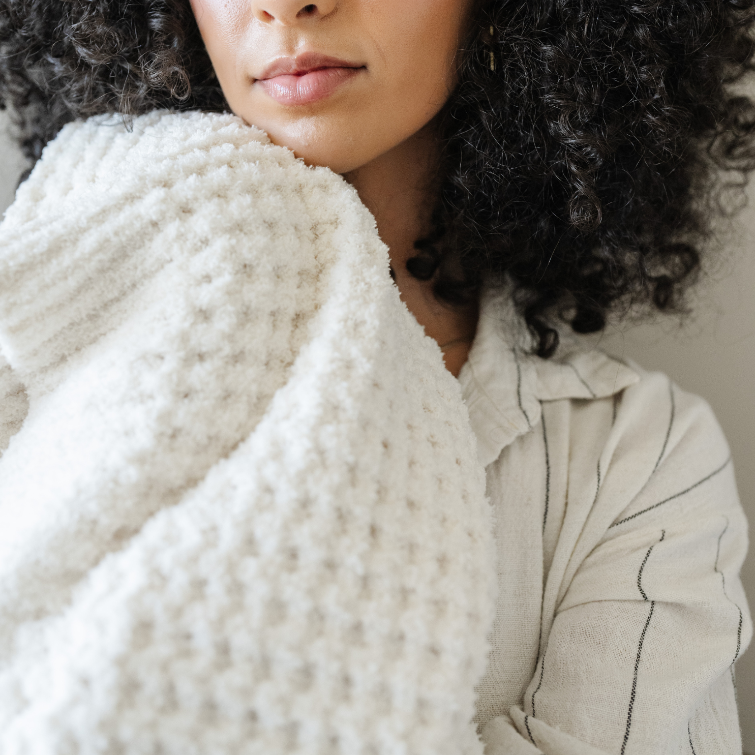 Saranoni - Wholesale Throw Blanket - WAFFLE KNIT THROW BLANKETS25