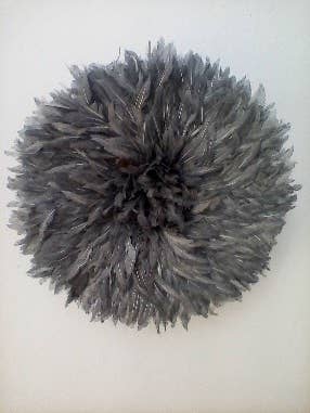 Grey Juju Hat for wholesale by HOME DECOR FR