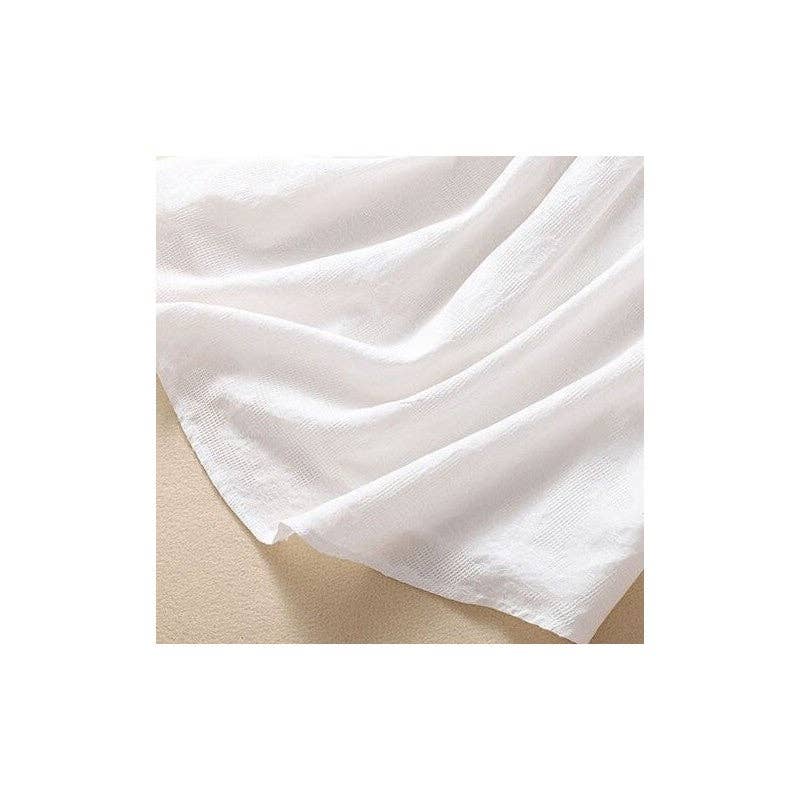 FurDecoration - Vendita all'ingrosso Tunica - Donna - Camicia in cotone e lino con cappuccio e ricamo jacquard3