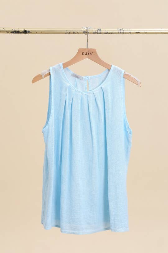 NAÏS PARIS – Engroshandel Bluse - Dame – Top med flæsekant ved halsen2