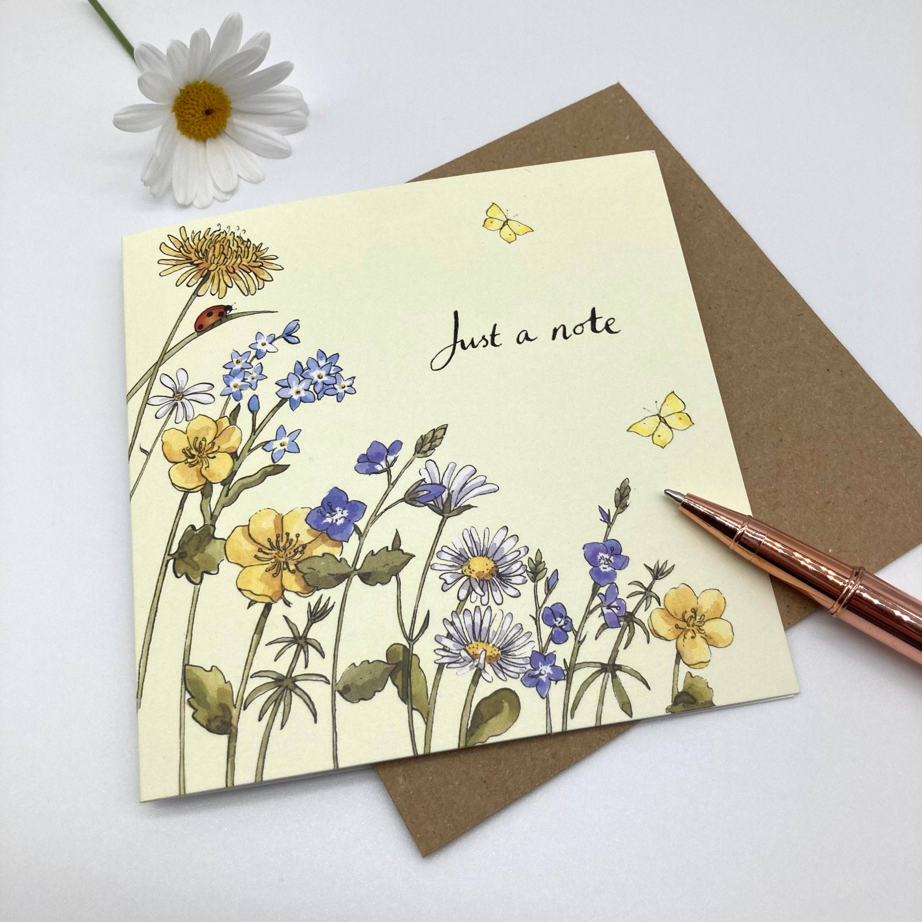 Ink and Snail Limited - Vente Assortiments de papeterie/cartes - Carte de notes - Juste une note2