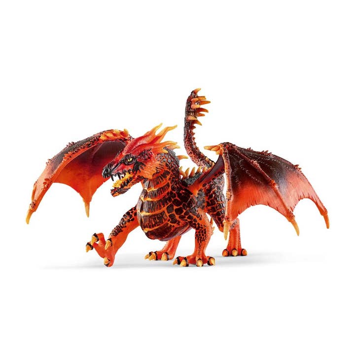 Schleich - Wholesale Figurine Toy - Kids - Lava Dragon Action Figure Character Toy with Movable Wings