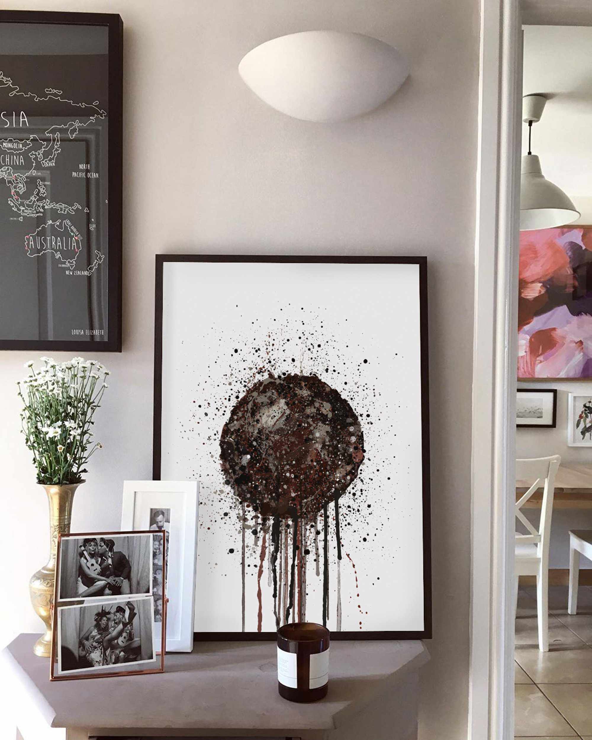 We Love Prints – wholesale Art print – Black Pudding Wall Art Print7