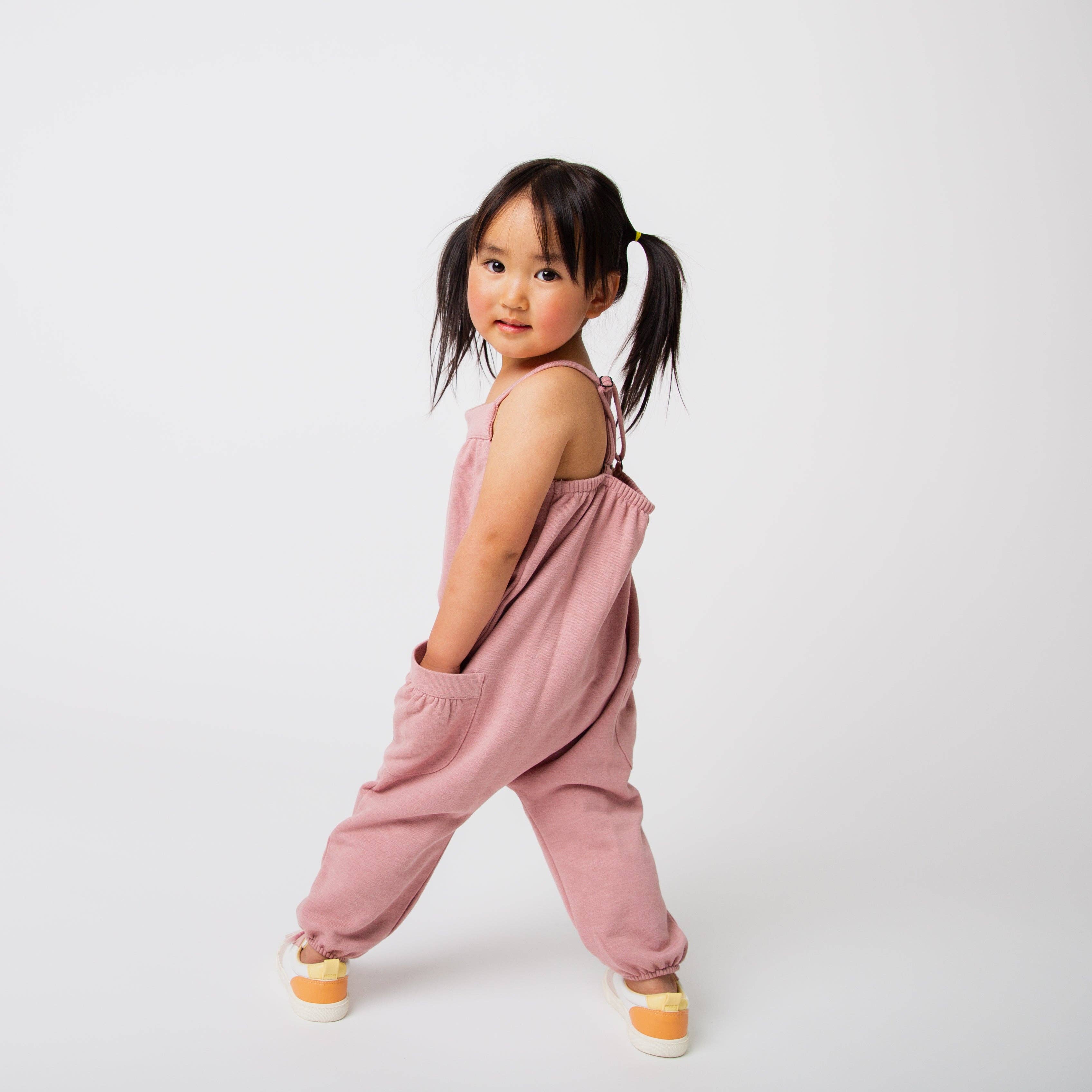 RAGS - Wholesale Jumpsuit - Kids - Strappy Jumper - Blush3
