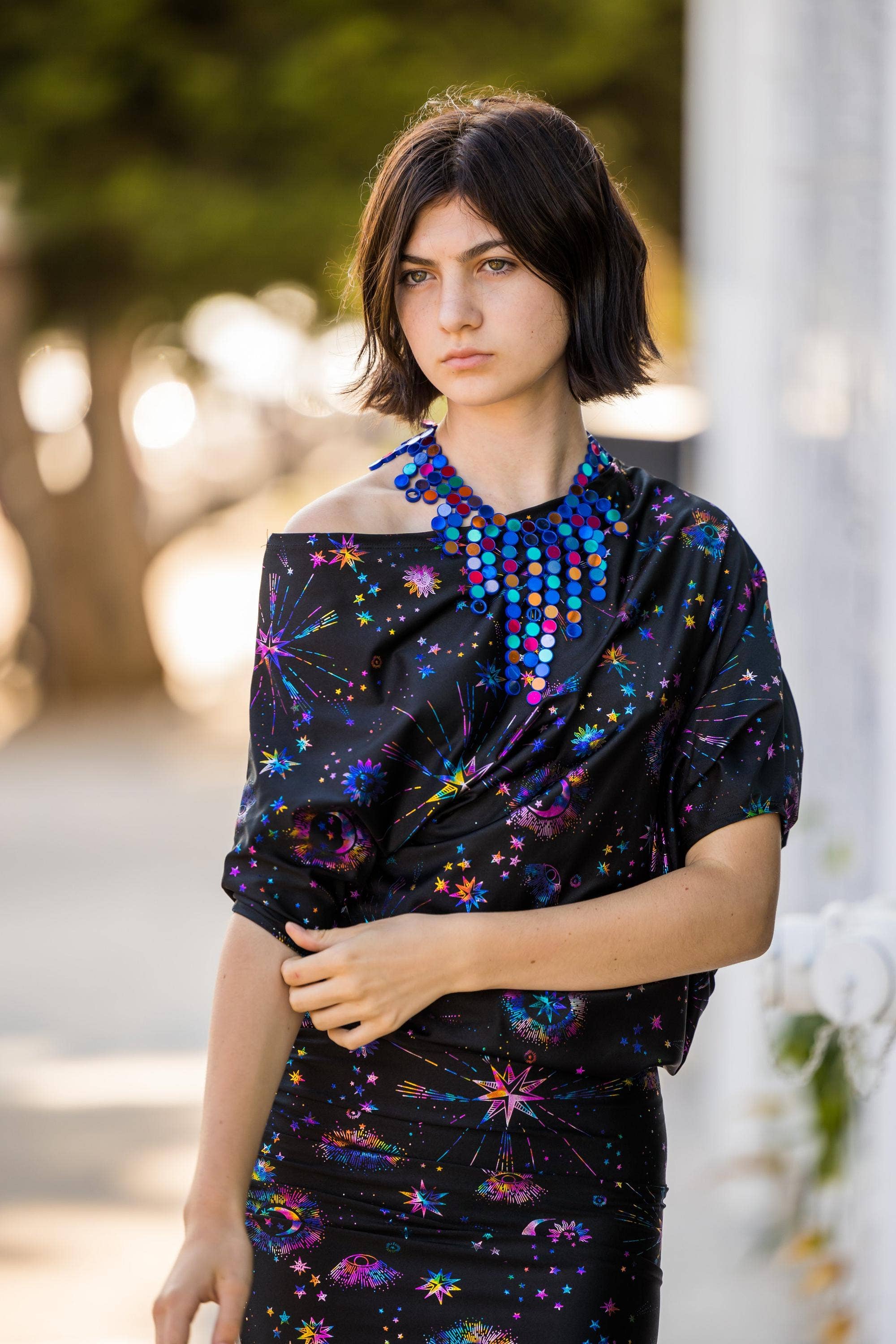 Jennafer Grace – Vestido - Mulher por atacado – Vestido Angel Celestia Rainbow6