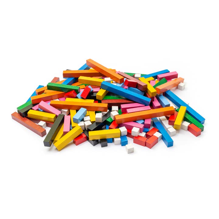 Wooden Didactic Toy "Kuizener" Stick 250 pcs, Montessori Toy for wholesale by Komarov Toys