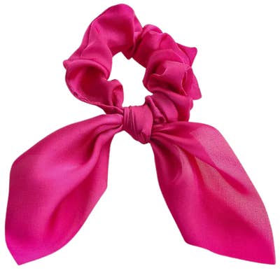 Shop Hotline - Wholesale Scrunchie - Women's - Lightweight Satin Bunny Scrunchies5