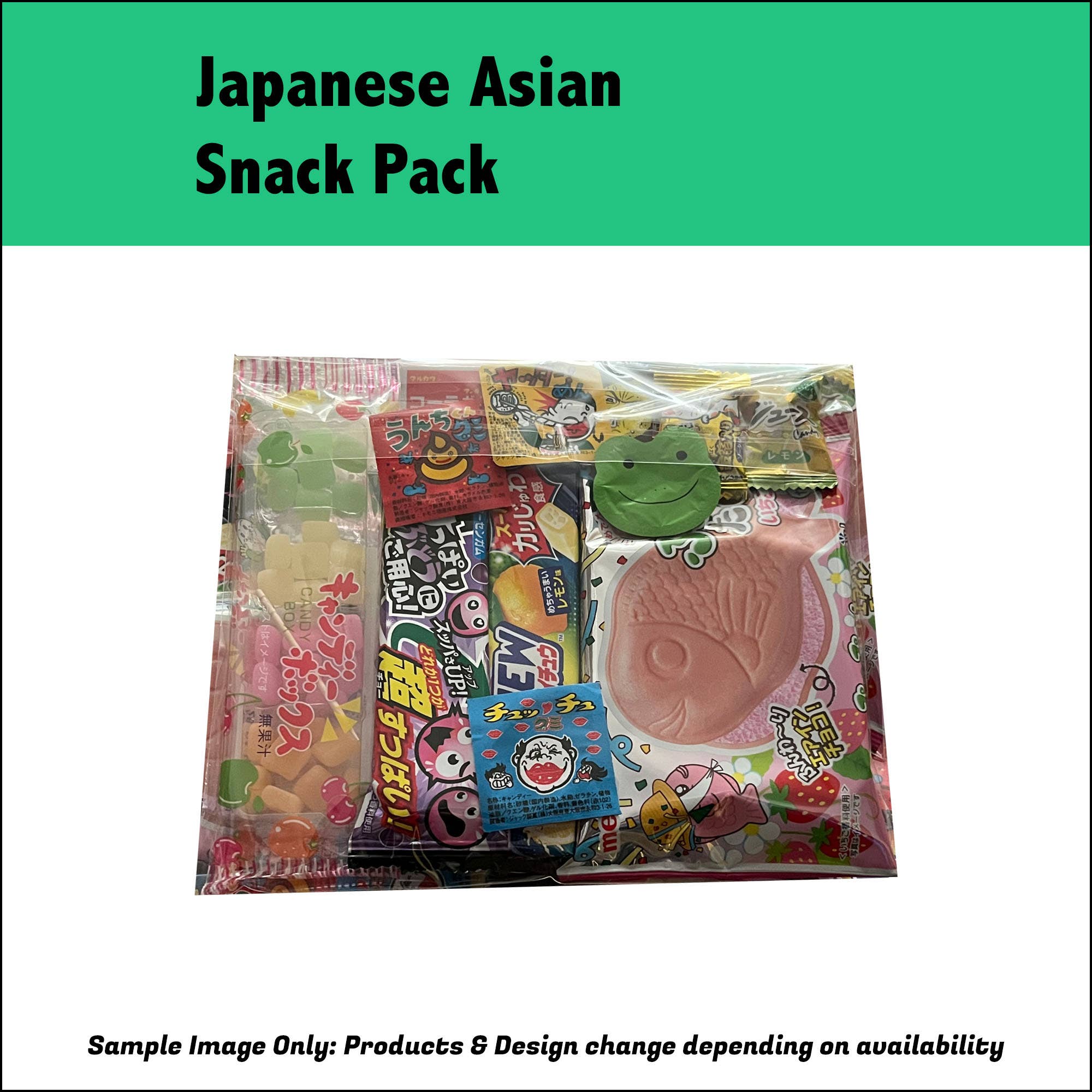 Kantan Living Ltd – wholesale Chocolate-covered sweets – Asian Candy Snack Pack1