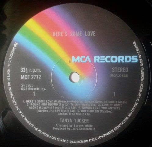 Real Retro - Wholesale Music CD/Vinyl - TANYA TUCKER Here's Some Love Music Vinyl Record2
