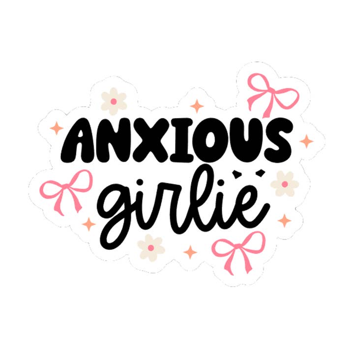 ÆNGSTELIG PIGE, vinyl udskæring for engroshandel hos AubrielBoutique