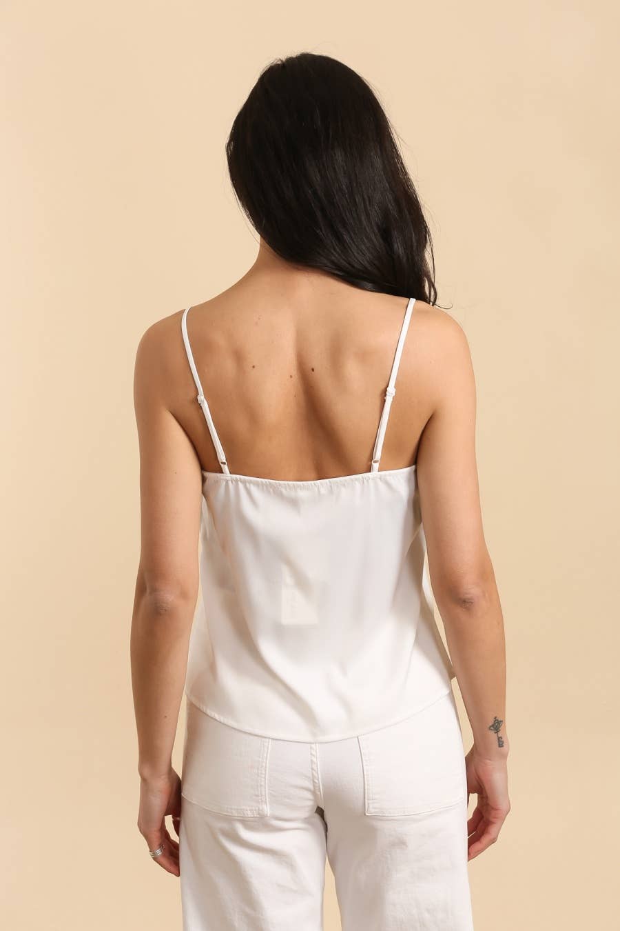 LOVIE & CO - Wholesale Blouse - Women's - Lace trim camisole top - ASD95132-GREAT8